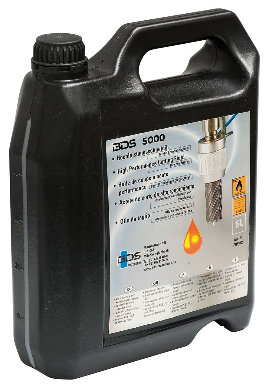 Vysoko výkonný rezací olej BDS 5000 / 5 ltr.