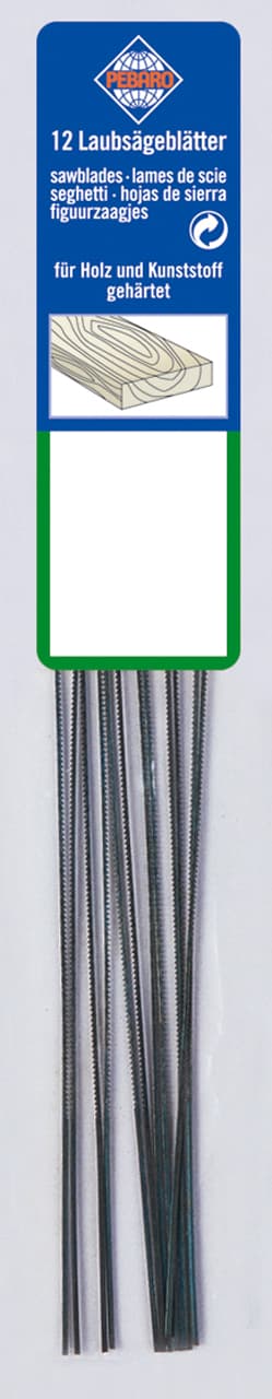 Pílový list 130 mm hrúbka 3 - stredný, na drevo, plast, sadru (12 ks)