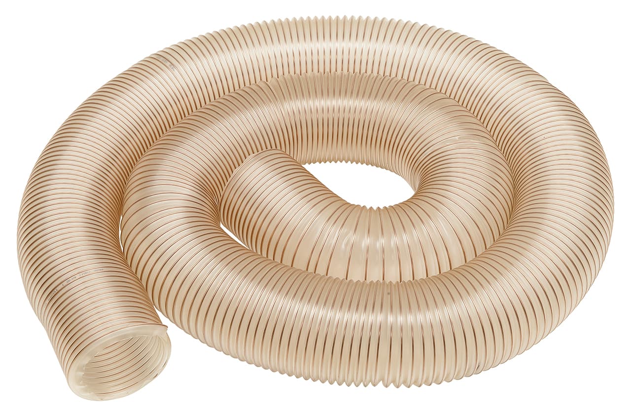 Špirálová odsávacia hadica z PU priemer 100 mm (6 m)