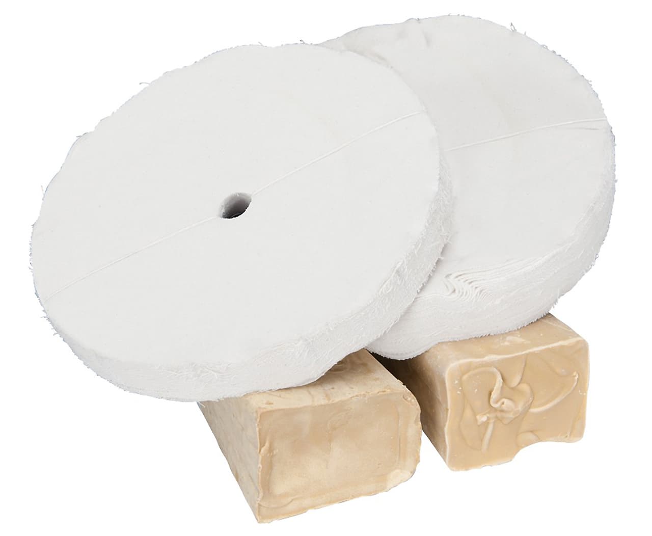 Leštiaca sada na plast Ø 200 x 20 mm, Ø 16 mm, 4 ks.