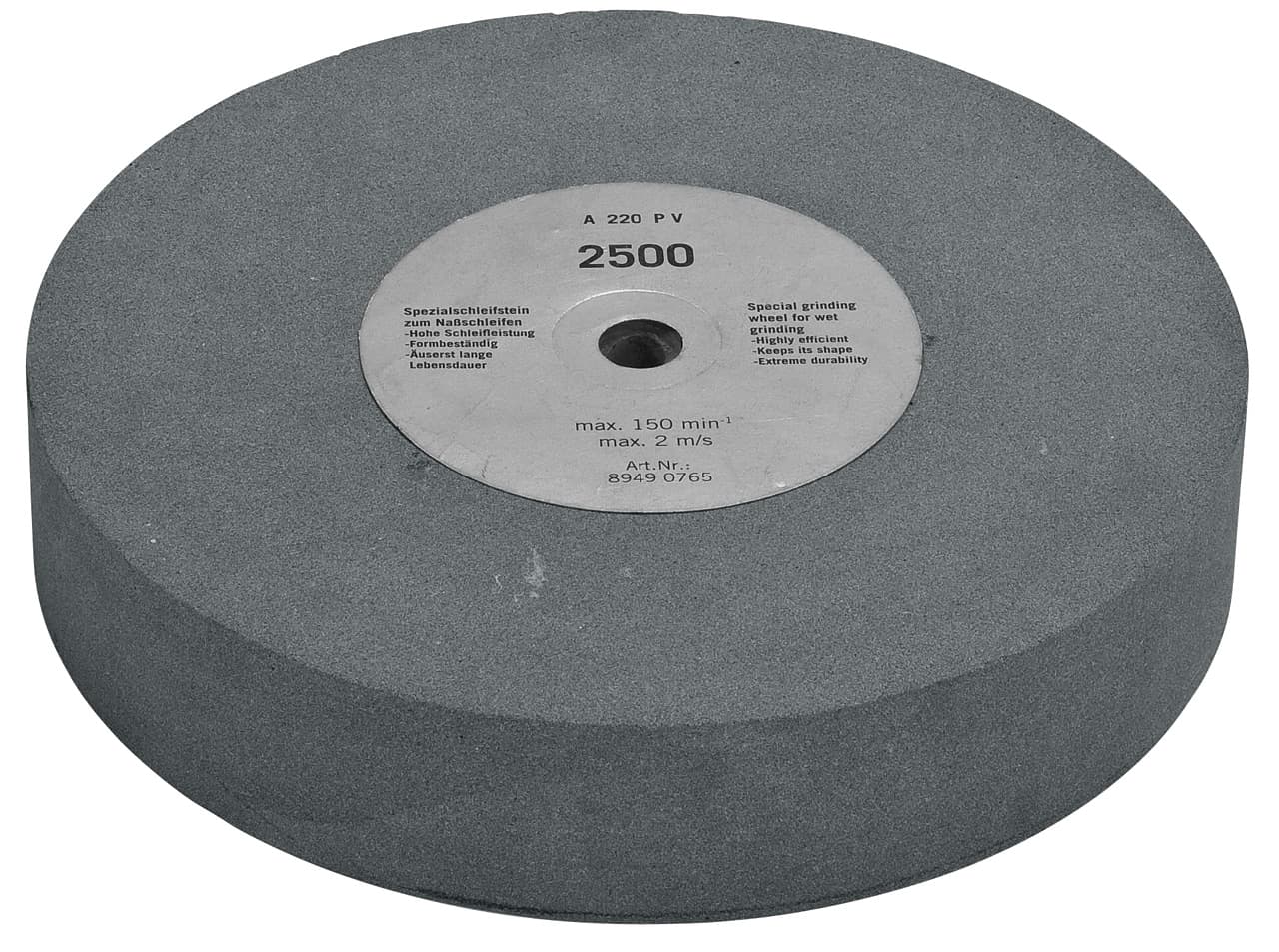 Brúsny kotúč normálny korund jemný Ø 250 x 50 mm, Ø 32 mm, K 220 f. NTS 250 Top