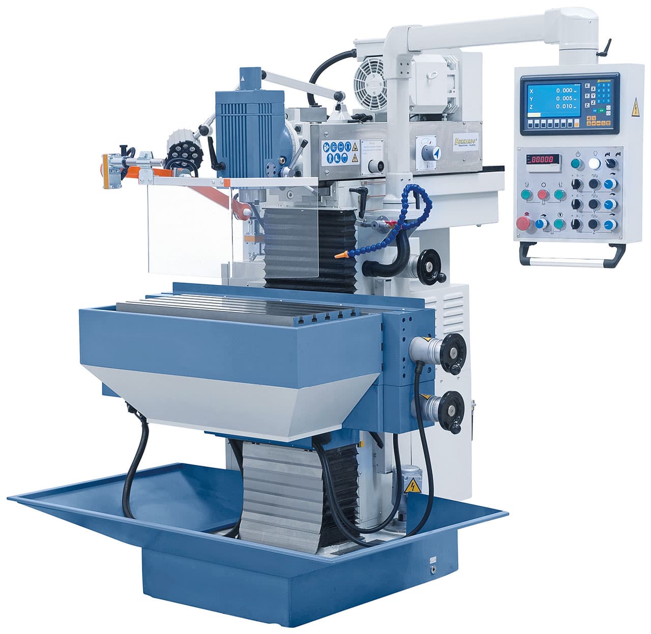 Univerzálna frézka WFM 750 Servo vrátane 3-osého digitálneho odmeriavania ES-12 H